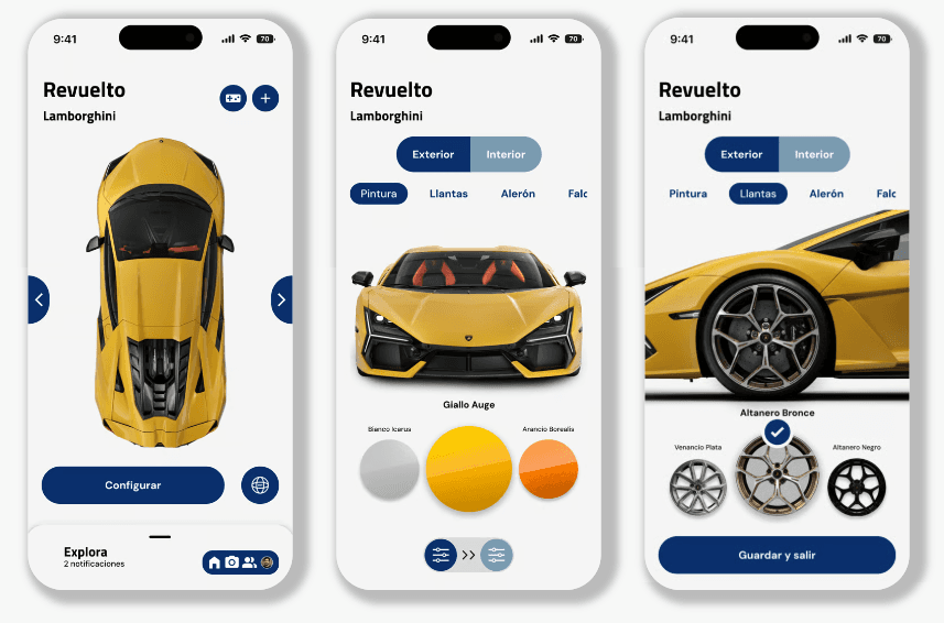TuneLab App Design project preview